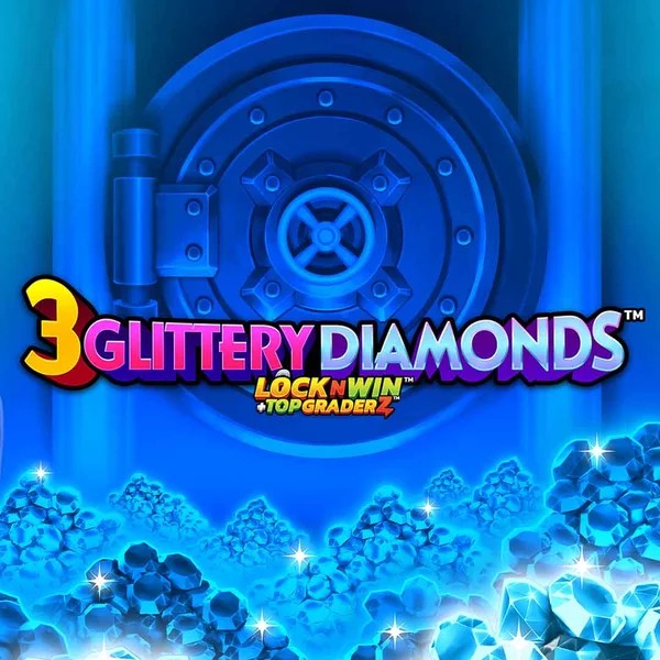 3 Glittery Diamonds by PearFiction Studios, showcased at zeruf-nl.nl – game logo