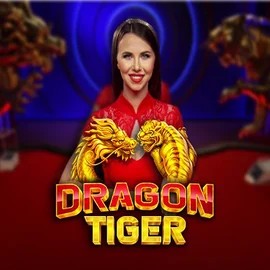 Dragon Tiger (Live) slot logo by Pragmatic Play at Zeturf Casino