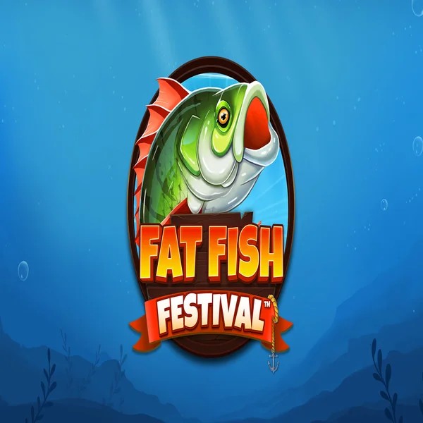 Fat Fish Festival slot logo by Wishbone Games at Zeturf Casino