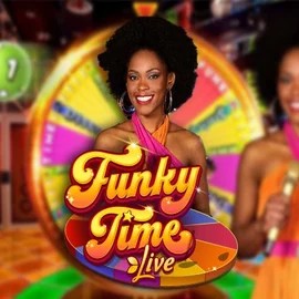 Live Casino logo of Funky Time from Evolution at Zeturf Casino