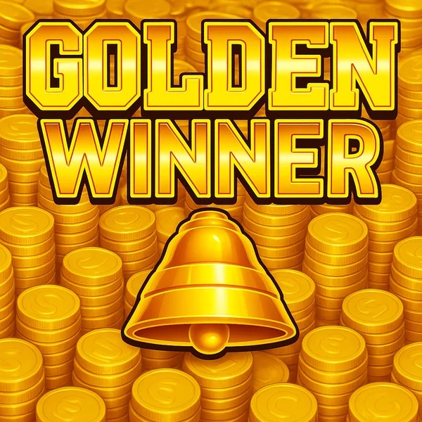 Slots logo of Golden Winner from Inspired Gaming at Zeturf Casino