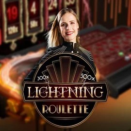 Lightning Roulette game by Evolution – logo hosted on Zeturf Casino