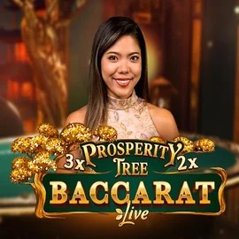 Prosperity Tree Baccarat online game logo by Evolution on zeruf-nl.nl