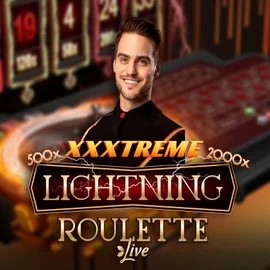 XXXtreme Lightning Roulette logo by Evolution at Zeturf Casino